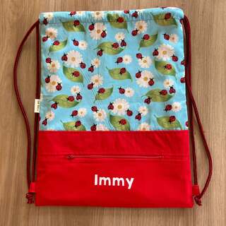 Ladybug, Personalised Swim Bag