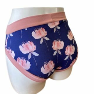 Pink Peonies, undies