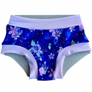 Purple Floral, Girls undies